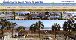 Desktop Screenshot of northmyrtlebeachrentalproperty.com